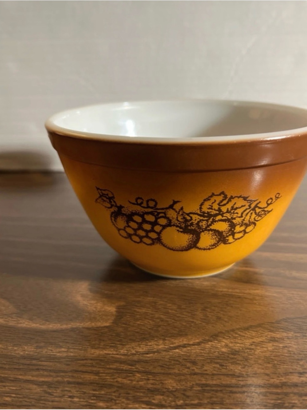 Vintage Pyrex mixing bowl old Orchard - Picture 2 of 4
